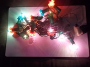 Stare lampki choinkowe z PRL-UNIKATOWE-okazja