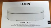 Lexon Oblio Box LH69W ładowarka indukcyjna z funkcją sterylizacji