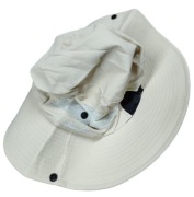 Beżowy Kapelusz Outdoorowy / Safari – Ochrona UV, Przewiewny