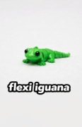 Flexi jaszczurka iguana druk 3d 