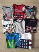 zestaw bluzek z długim rękawem * 8 szt. * Tommy Hilfiger * 134/140