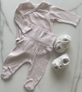 Next baby MISIE super buciki niechodki 0-3m NOWE h&m body + spodnie