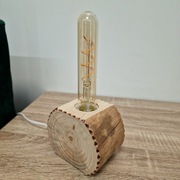 Lampka nocna drewniana nowoczesna i stylowa "Ferb"