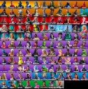 KONTO FORTNITE PONAD 400 SKÓREK RÓŻNE 1-2 SEZON VDOLCE