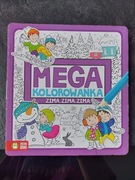 Kolorowanka MEGA Zima Zima Zima