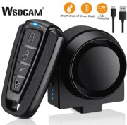 Alarm rowerowy A-2 z pilotem + Funkcja Dzwonek 115dB Black kolor czarny 