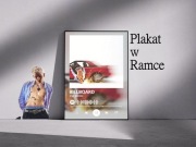 Plakat Eryk Moczko "Bilboard"  w ramce 42x30