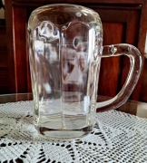 Klasyczny szklany ciężki kufel 0,5 l
