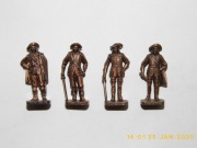 Metal kinder Musketiere 1670 kupfer-wyprzedaż kolekcji 