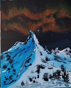 obraz akryl 40/50 Tytuł - Góry