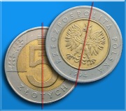 5 ZŁ  1994 MONETA [nr 161] SKRĘTKA