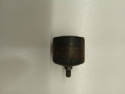 Rolka dociskowa do magnetofonu szpulowego, gumowa czarna.
