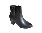 Botki damskie czarne 887-7 r.40