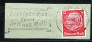 WMG, stempel propagandowy DANZIG 05.10.1940 r. znaczek DR Mi 519