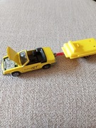 MAJORETTE MUSTANG CONVERTIBLE 1991 + PRZYCZEPKA