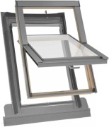 Okno dachowe 55x78 z obróbką, kołnierz