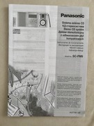 Instrukcja obsługi mini wieży Panasonic SC-PM9, oryginalna