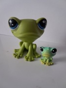 Littlest Pet Shop LPS rodzina żab