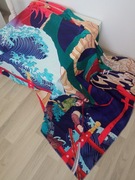 Wzorzysty lekki obrus narzuta 195x150cm