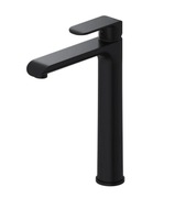 Omnires Sacramento bateria umywalkowa stojąca wysoka czarny mat