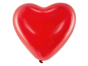 Balony 40 cm (16'') Serca, Pastel czerwony