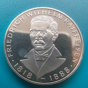 5 marek 1968 J Niemcy 150 rocznica urodzin - Friedrich Wilhelm Raiffeisen