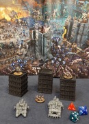 Wh30k Legions Imperialis Tereny Budynki Średnie 3 szt