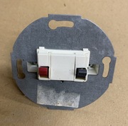 Berker one.platform gniazdo głośnikowe x1 biały