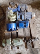 Silniki z motoreduktorami 4szt