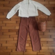 Kuloty jeansowe culotte z wysokim stanem COS