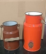 Kanka, bańka na mleko 2 litry 2l + 1 litr (2szt)