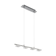 Lampa Wisząca LED 4-punktowa | Chrom | Salon / Jadalnia