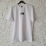 The North Face - T-shirt z nadrukiem biały rozm. L