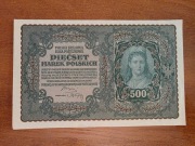 Banknot 500 MAREK POLSKICH 1919 r