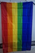 Duża flaga lgbt | tęczowa flaga| 150x90cm