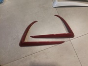 Dekoracja lampy przeciwmgielnej Tesla model 3 czer