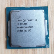 procesor intel core i3 10100f używany + chłodzenie