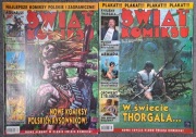 ŚWIAT KOMIKSU  nr 19 i 20, magazyn komiksowy