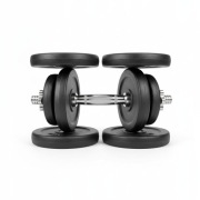 Zestaw hantli bitumicznych 2x5kg SIŁOWNIA FITNESS