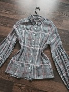 Elegancka,dziewczęca koszula w kratkę z długim rękawem,Coccodrillo 158