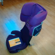 Fotelik samochodowy Cybex z ISO-FIX'em, rozkładany
