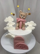 Figurka misia z masy cukrowej na tort-zestaw
