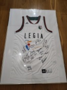 Kolekcjonerska Koszulka Koszykarskiej Legii Warszawa z Autografami 2016r!
