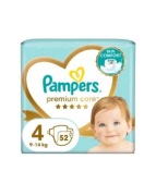 Pampers premium care 4 52 sztuki 