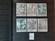 3690-3695 3690-95 Bohaterowie Pana Tadeusza 2000 r.