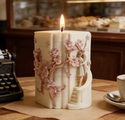  PARA Walentynki forma silikonowa 9.5*8*4.8 do Świec Wosku Gipsu Odlewów 