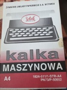 Kalka maszynowa nowa