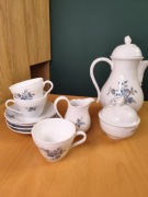 Serwis do kawy Hutschenreuther porcelana  niekompletny form Dresden