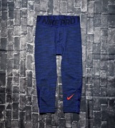 NIKE PRO HYPERCOOL THREE-QUARTER SPACE DYE SPODNIE KOMPRESYJNE MĘSKIE SPORT
