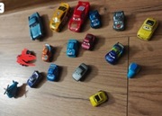 Auta samochodziki mini rysoraki Zygzak McQueen, Mattel Auta